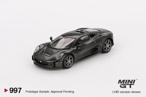 1/64 Mini GT Jaguar C-X75 Test Car Carbon Fiber #997
