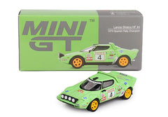 1/64 Mini GT Lancia Stratos HF#4 1979 Spanish Rally Champion MGT01050-CH