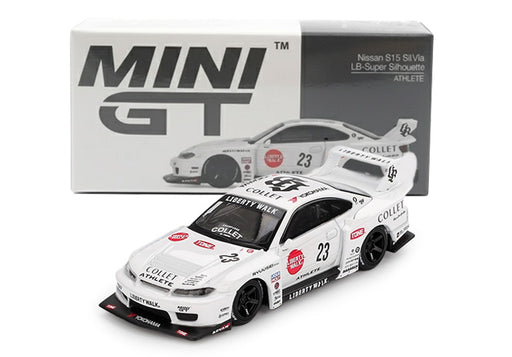 1/64 Mini GT Nissan LB-Super Silhouette S15 Silvia Athlete 2024 MGT01054-CH