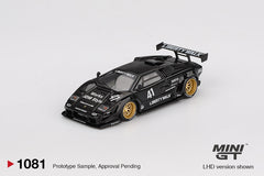 1/64 Mini GT Lamborghini Countach LB-WORKS Black MGT01081-CH