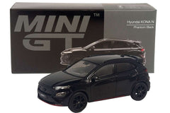 1/64 Mini GT Hyundai Kona N 2022 Black #1206 Box