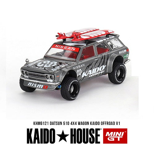 1/64 Kaido House Datsun Kaido 510 Wagon 4X4 Kaido Offroad V1