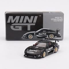 1/64 Mini GT Mazda RX-7 LB-Super Silhouette Black