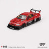 1/64 Mini GT Nissan LB-ER34 Super Silhouette SKYLINE Red Black #843 Blister (MP)