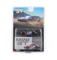 1/64 Mini GT Porsche 911 Dakar Ice Rally 1978 (Grey Metallic) Blister Pack MGT00964-BL