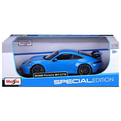 1/18 Maisto Porsche 911 GT3 2022 Blue