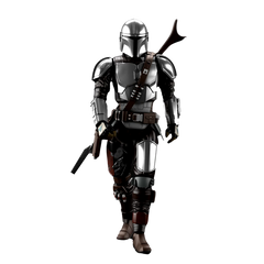 1/12 Star Wars Mandalorian Beskar Armor Silver Coating Model Kit