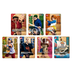 Japanese One Piece Card Game Collection Netflix Live Action Edition Vol.2 Straw Hat Crew Premium Bandai (MP)