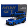 1/64 Mini GT BMW M5 Blue  #1090