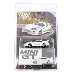 1/64 Mini GT Toyota Supra VeilSide Combat V-II White #1104 BLISTER