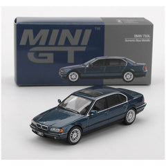 1/64 Mini GT BMW 750IL Blue #894