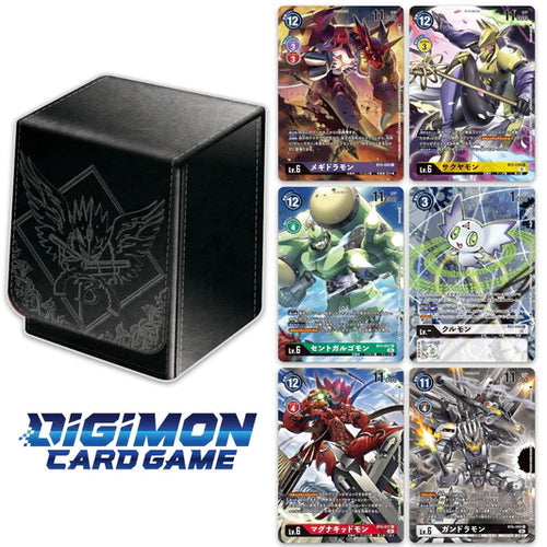 Digimon Card Game Deck Box Set Beelzemon Black 12 Full-art Cards Included English