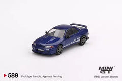 1/64 Mini GT Nissan Skyline GT-R R32 Top Secret VR32 Metallic Blue RHD - UNSEALED (MP)