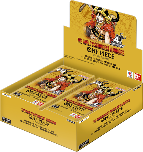 One Piece Card Game OP17 The World's Strongest Warriors Booster Box (English Version)