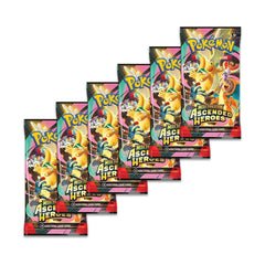 Pokemon TCG Mega Evolution Ascended Heroes Booster Bundle (6 Packs)