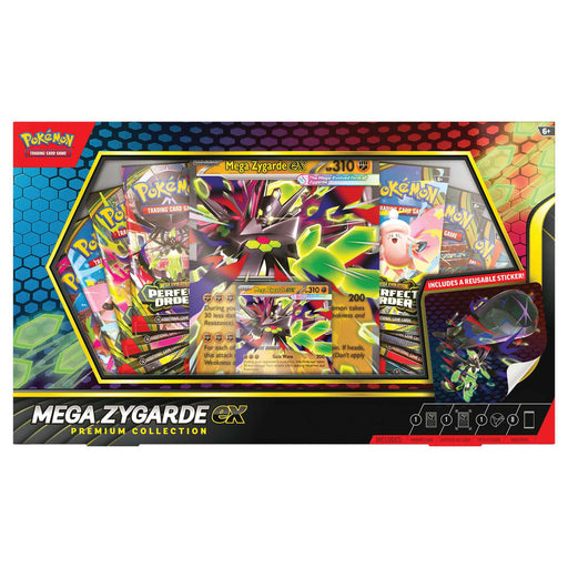 Pokemon TCG Mega Evolution Mega Zygarde EX Premium Collection