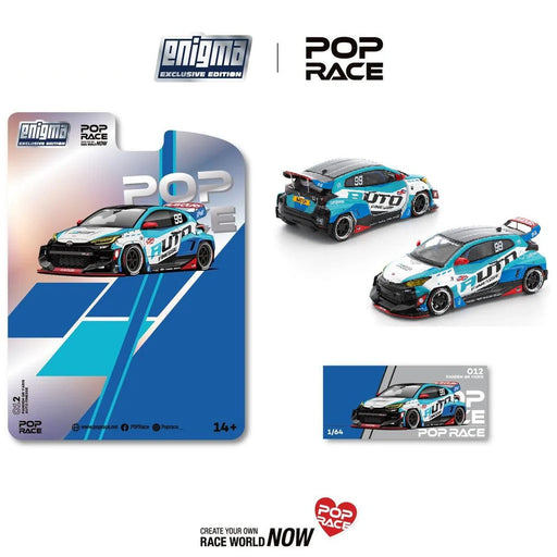 1/64 PopRace 012 Pandem Toyota Yaris Auto Finesse Enigma Exclusive Edition Blister (MP)
