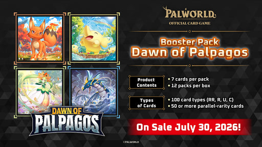 Palworld TCG BP01 Dawn of Palpagos Booster Box