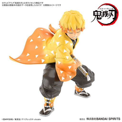 Plastic Model Zenitsu Agatsuma from Demon Slayer (Kimetsu no Yaiba) (MP)