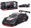 Bburago 1/43 Porsche 911 GT3 R Black/Silver