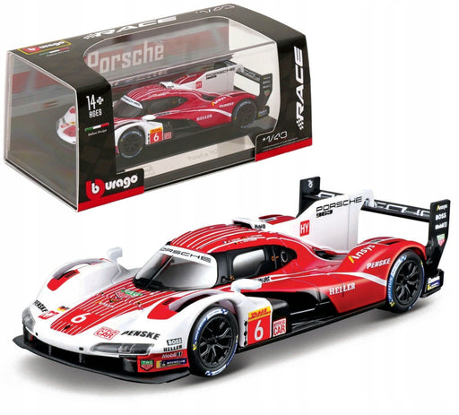 Bburago 1/43 Porsche 963 #6 Penske Motorsport FIA WEC 24h Le Mans