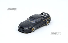 1/64 Inno64 Nissan Skyline GT-R BCNR33 Pandem R33 Black IN64-R33P-BLA
