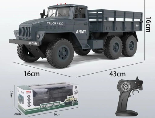 1/12 MZ RC Military Truck Army Truck Off-road with 2.4GHz Controller (MP)