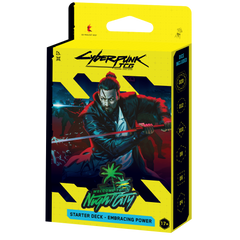 Cyberpunk TCG Welcome To Night City Starter Deck Embracing Power