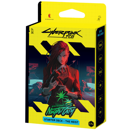 Cyberpunk TCG Welcome To Night City Starter Deck The Heist