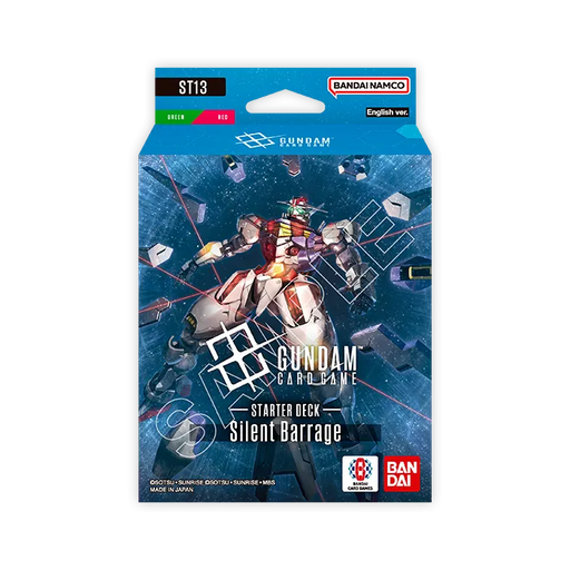 Gundam Card Game ST-13 Silent Barrage Card Game Starter Deck