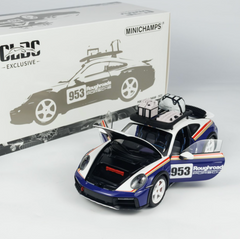 1/18 Minichamps Porsche 911 992 2022 CLDC Exclusive White Blue