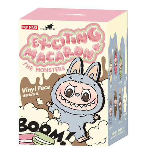 POP MART Labubu The Monsters Blind Box Exciting Macaron Version 1 Plushie Vinyl Figure