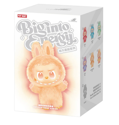 POP MART Labubu The Monsters Blind Box Big Into Energy Version 3 Plushie Vinyl Figure