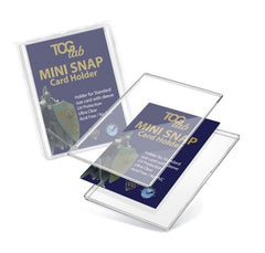 TcgLab Mini Snap Card Holder Standard Card Size 5mm (Sleeved)