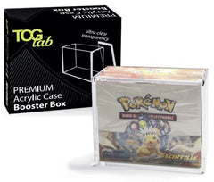 TcgLab Premium Protective Case for Pokemon Booster Box Magnetic Plexiglass