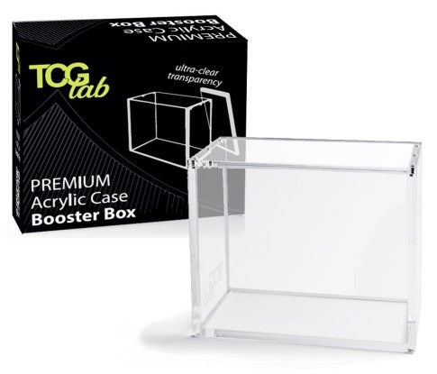 TcgLab Premium Protective Case for Pokemon Booster Box Magnetic Plexiglass