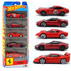 1/64 Hot Wheels Ferrari Cars 5-Pack (MP)