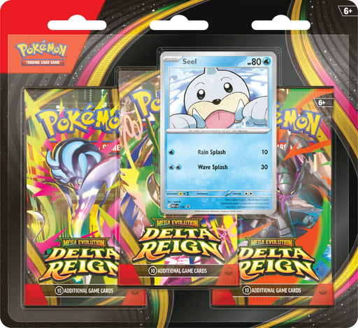 Pokémon TCG Mega Evolution 06 Delta Reign 3-Pack Blister