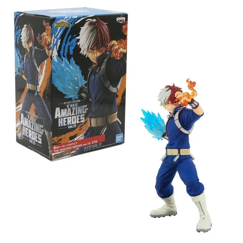 Banpresto My Hero Academia Shoto Todoroki The Amazing Heroes Vol.15 Figure (MP)