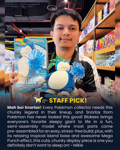 Blokees 74106 Pokemon Snorlax New Encounter of Exploration Series Model Kit