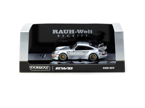 1/64 Tarmac Works RWB Porsche 964  Silver T64-037-SL