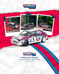 1/64 Tarmac Works Lancia Delta HF Integrale Mogürt-Salgó Rallye 1993 Winner #1