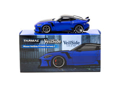 1/64 Tarmac Works Nissan VeilSide FFZ400 Fairlady Z Blue T64G-074-BL