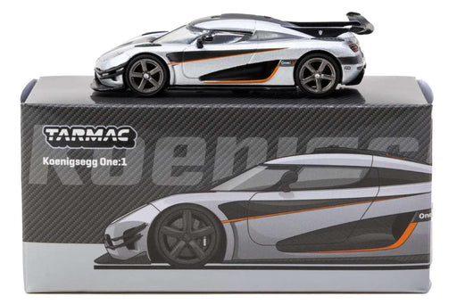 1/64 Tarmac Works Koenigsegg One:1 Silver GLOBAL64