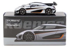 1/64 Tarmac Works Koenigsegg One:1 Silver GLOBAL64