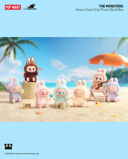 POP MART Labubu The Monsters Blind Box Have a Seat Version 2 Plushie Vinyl Figure