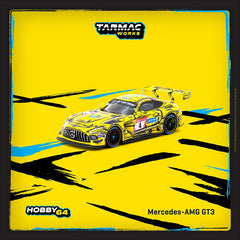 1/64 Tarmac Works Mercedes AMG GT3 Nurburgring 24h 2023 (Yellow )