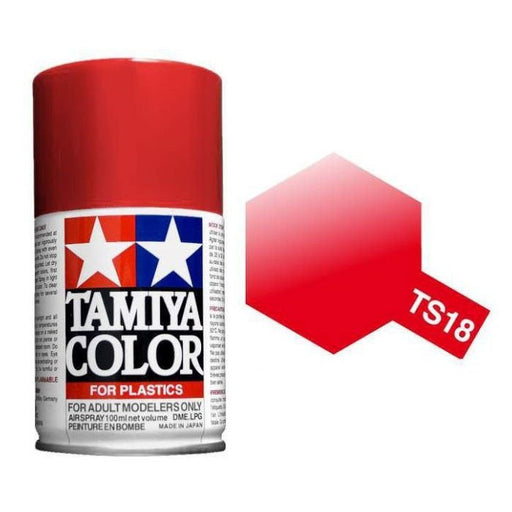 Tamiya Spray Paint TS-18 Metallic Red (100ml)