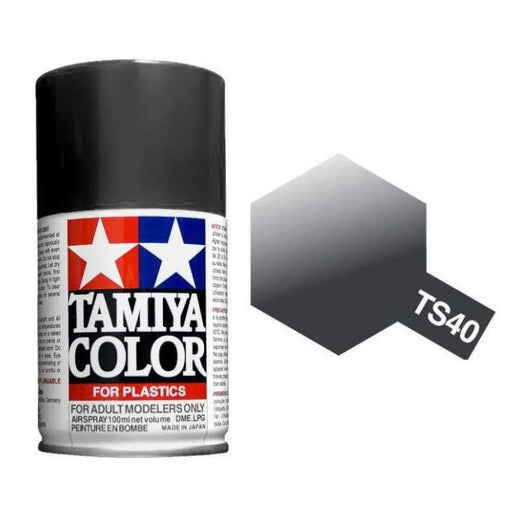 Tamiya Spray Paint TS-40 Metallic Black (100ml)