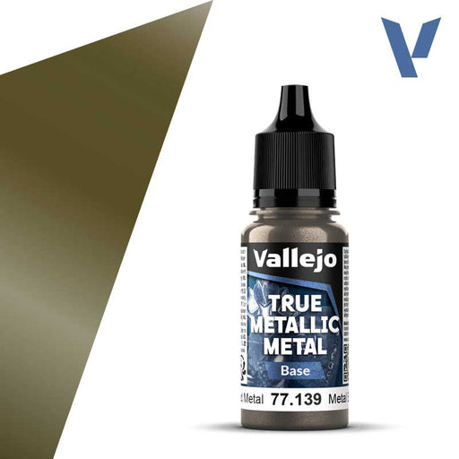 VALLEJO 77.139 TRUE METALLIC METAL BASE AGED METAL 18ml